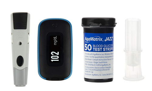 دستگاه تست قند خون آگاماتریکس مدل AgaMatrix Jazz Wireless 2