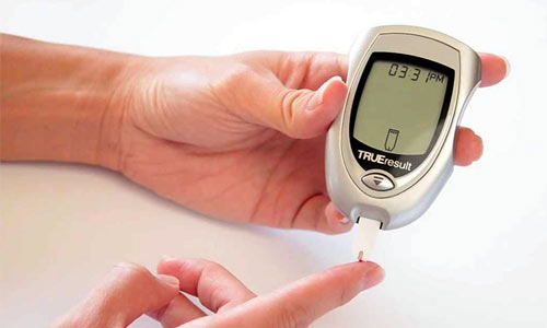 نمایشگر دستگاه تست قندخون